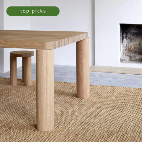 Solid Wood Rectangular Dining Tables