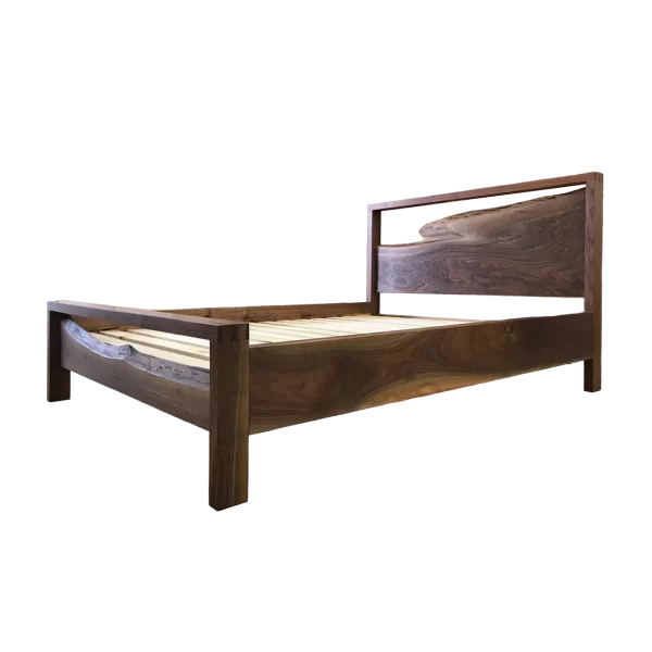 Live Edge Bed by Appalachian Joinery