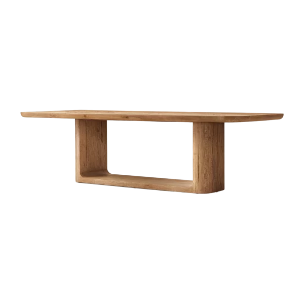 Oslo Open Rectangular Dining Table by RH