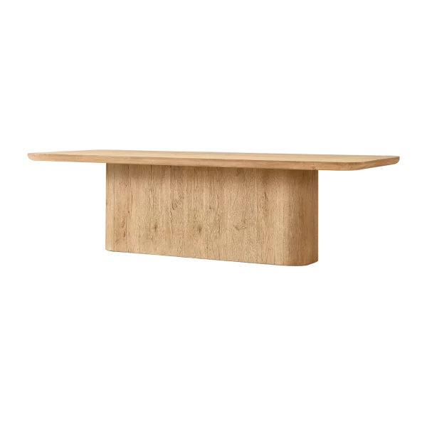 Oslo Pedestal Rectangular Dining Table by RH