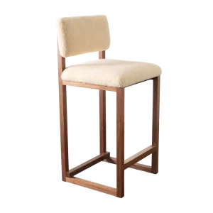 SQ Stool Upholstered by David Gaynor Design
