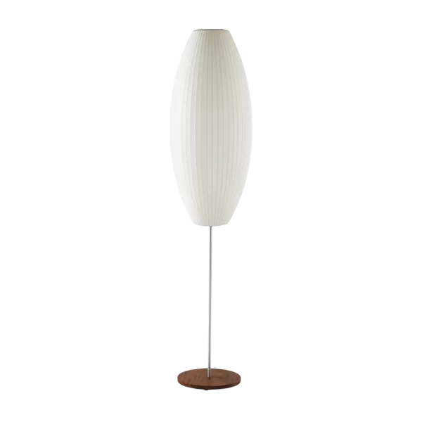 Nelson Cigar Lotus Floor Lamp