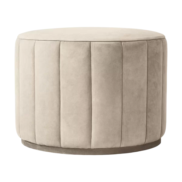 Rex Round Ottoman