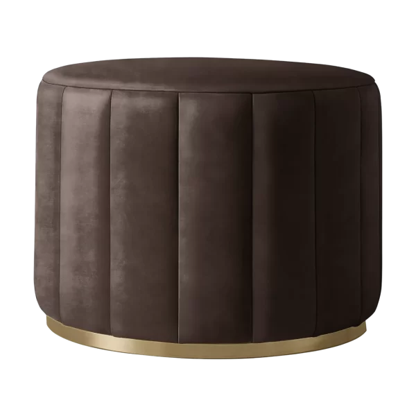 Rex Round Ottoman