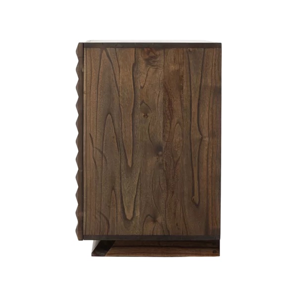 Ridged Doors Media Console