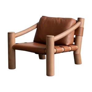 Elephant Armchair and Ottoman