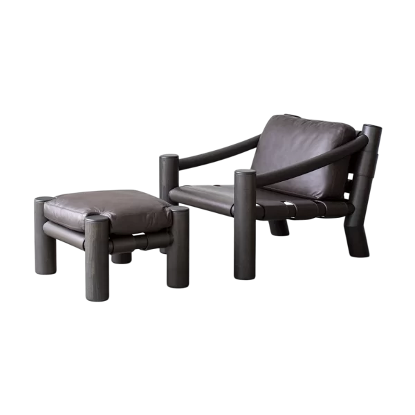 Elephant Armchair and Ottoman - Image 5