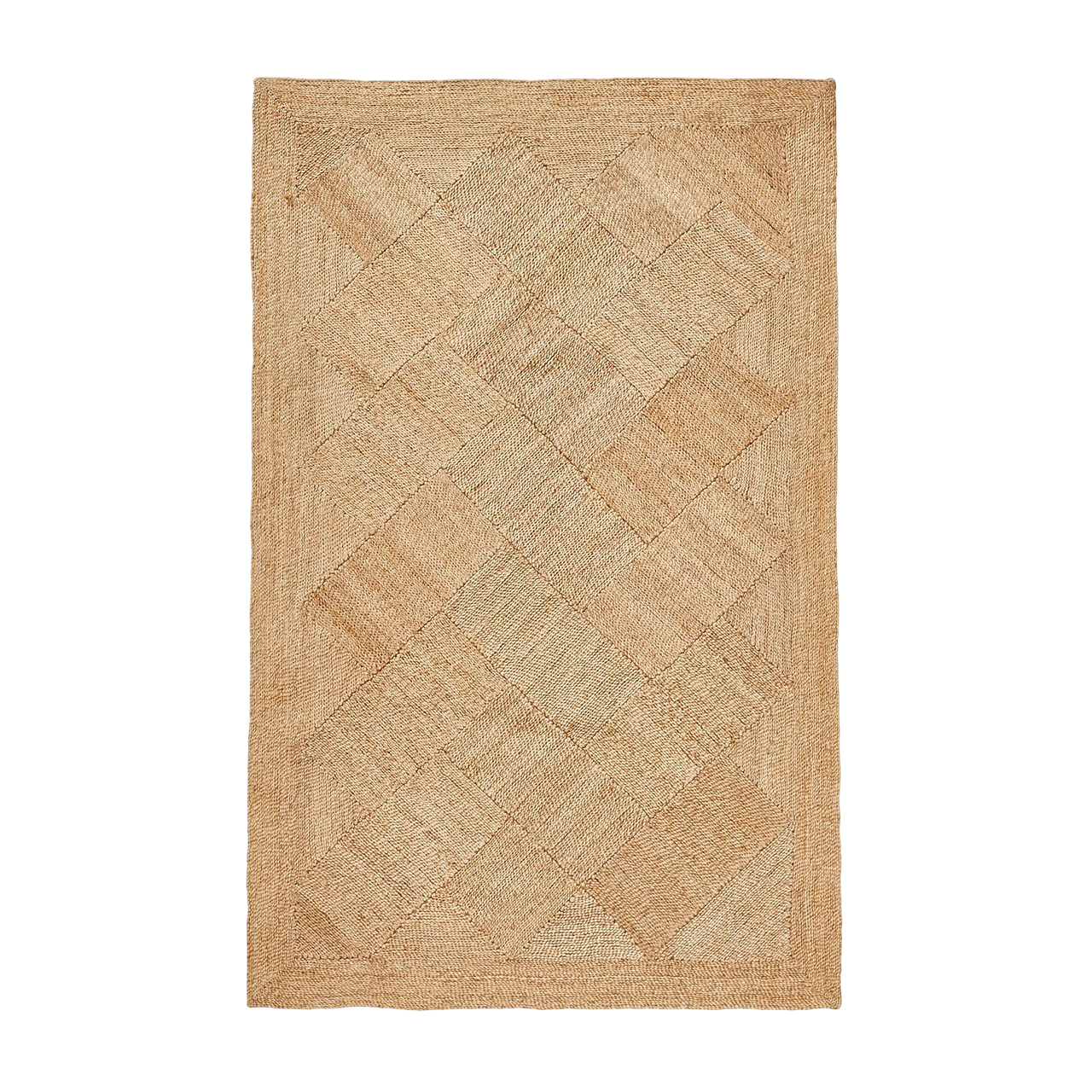 Salvino Diamond Jute Rug